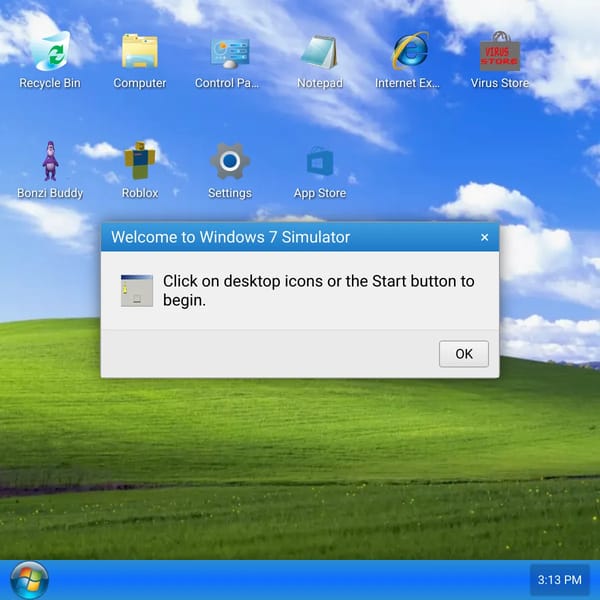 Windows 7 Simulator