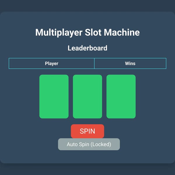 Multiplayer Slot Machine