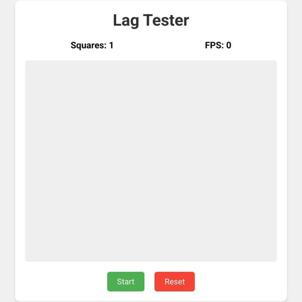 Lag Tester