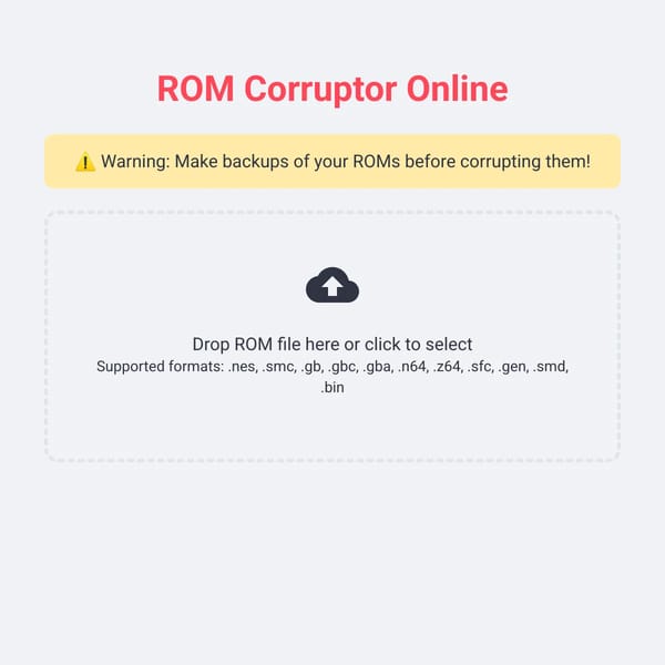 Nex's ROM Corruptor 