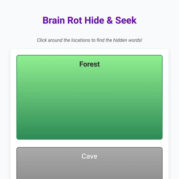 Everything is Brain Rot