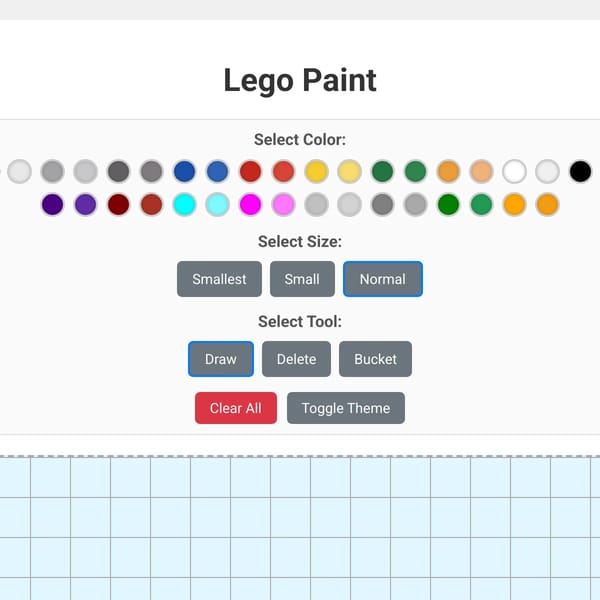 Lego Paint
