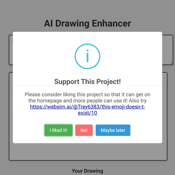 AI Drawing Enhancer