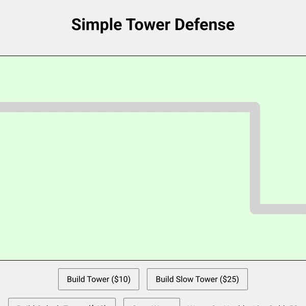 Simple Tower Defense