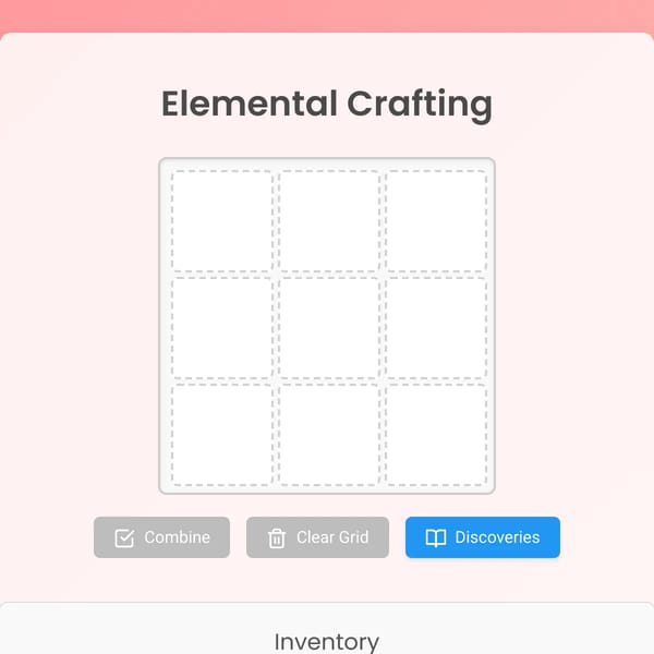 Infinite websim craft