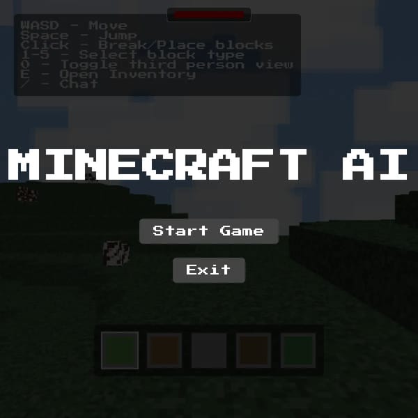 Minecraft But Made with AI!