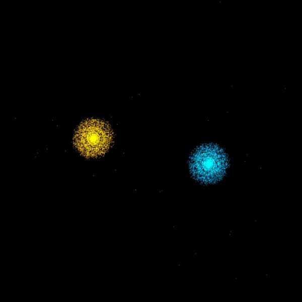 Interacting Galaxies 3D