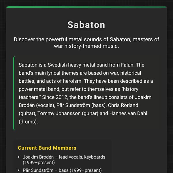 Sabaton