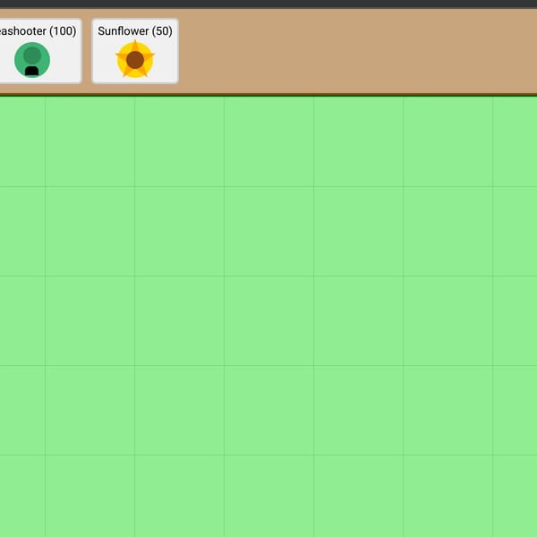 Plants VS Zombies ( Websim Version 1.2 )