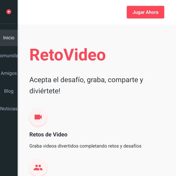 RetoVideo - Juego de Retos en Video