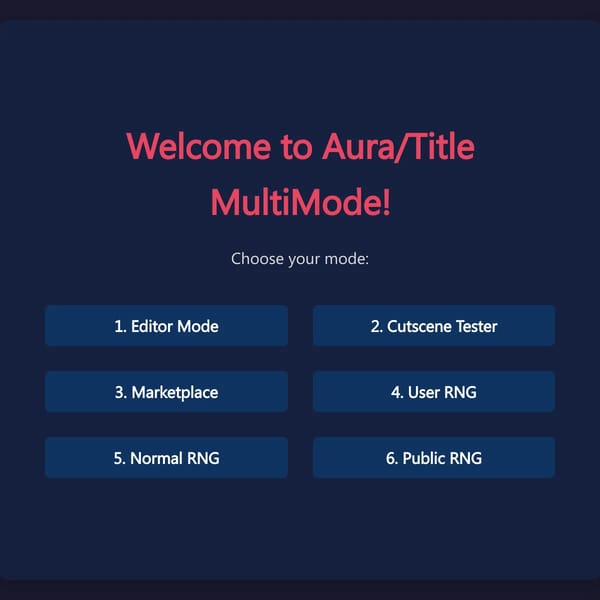 Aura/Title Roller - MultiMode