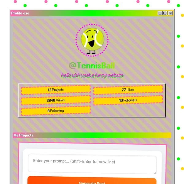 tb's silly profile