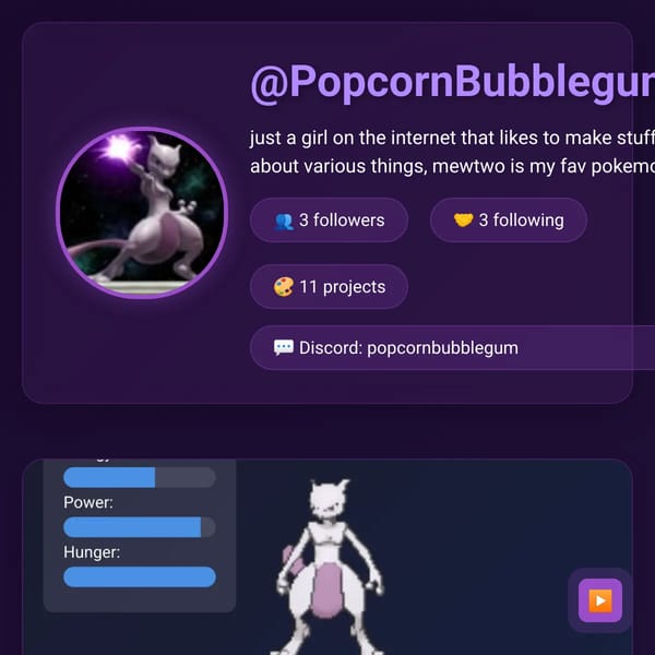 PopcornBubblegum's Profile!