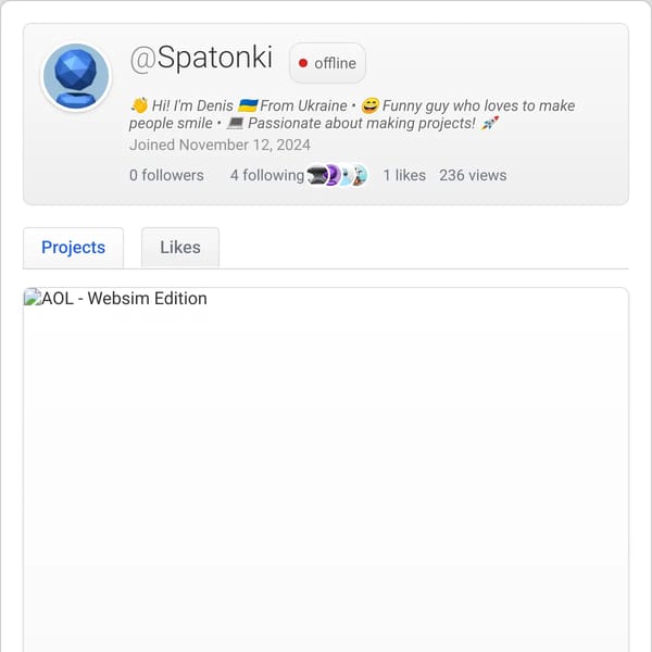 User Profile Page
