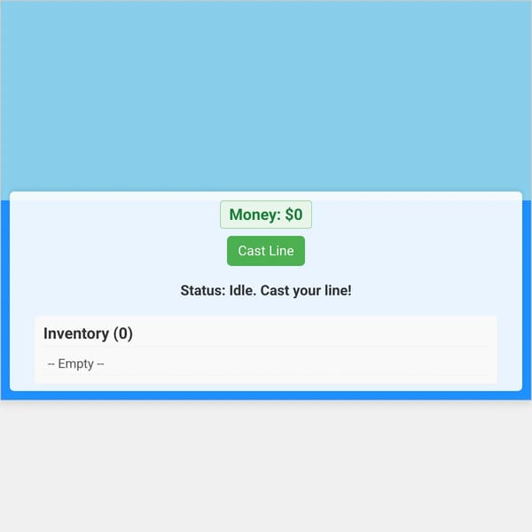 A great fishing game