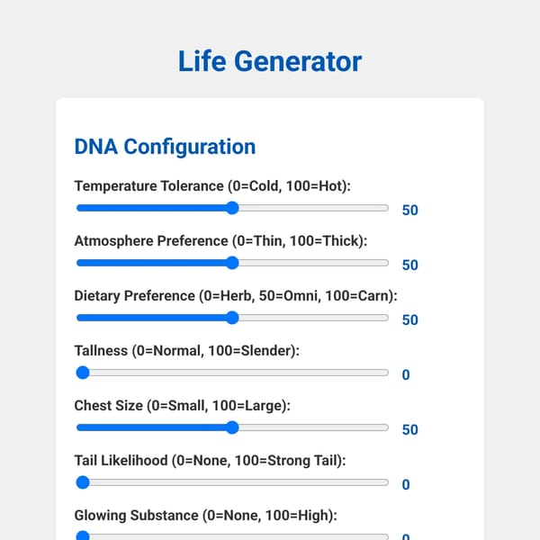 Life Generator