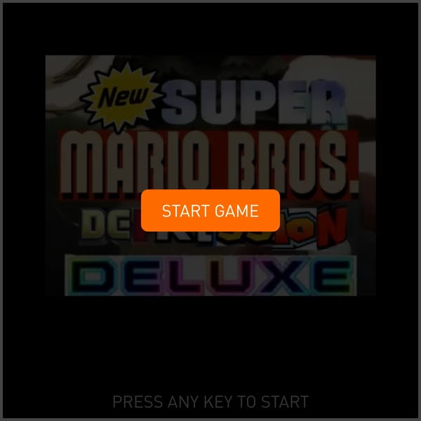 New Super Mario Bros. DEPRESSION DELUXE