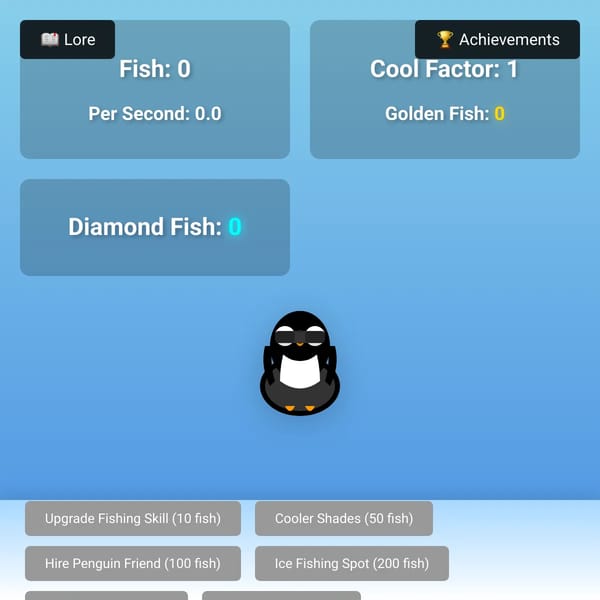 Cool Penguin Game