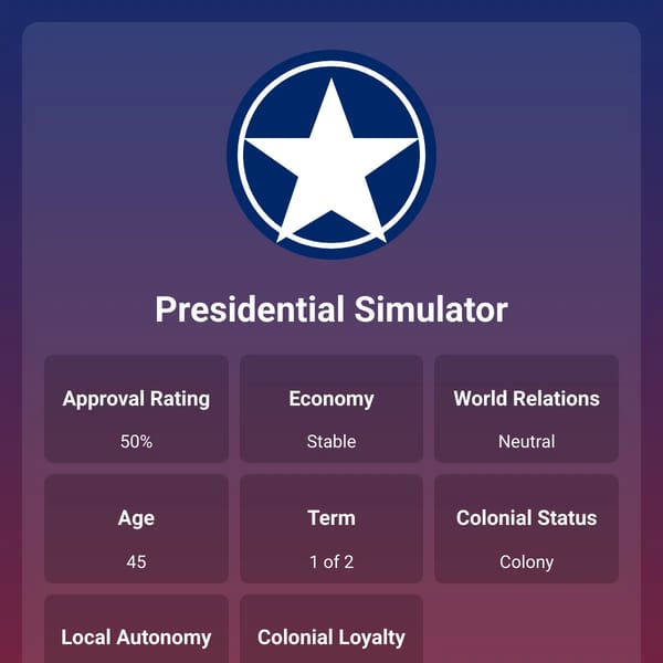 Presidential Simulator
