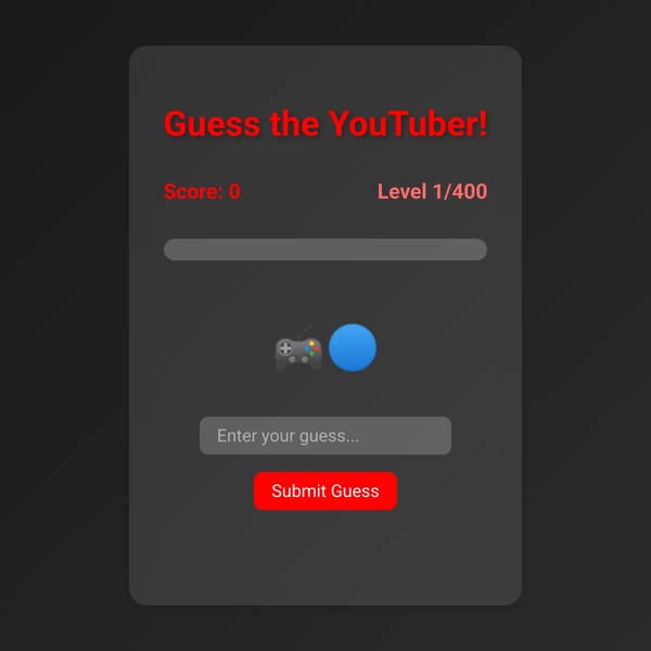 Guess the YouTuber!