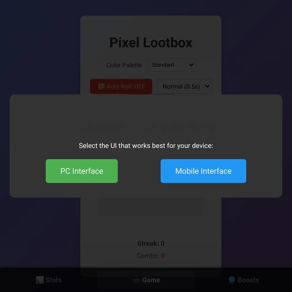 Pixel Lootbox