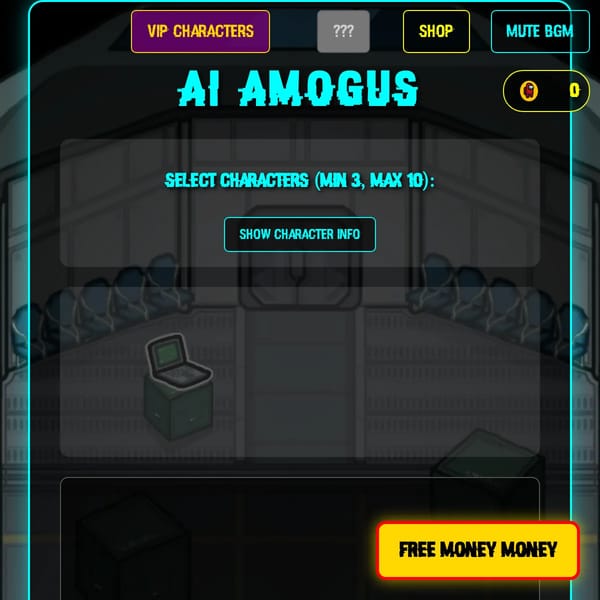 AI Amogus RECREATION