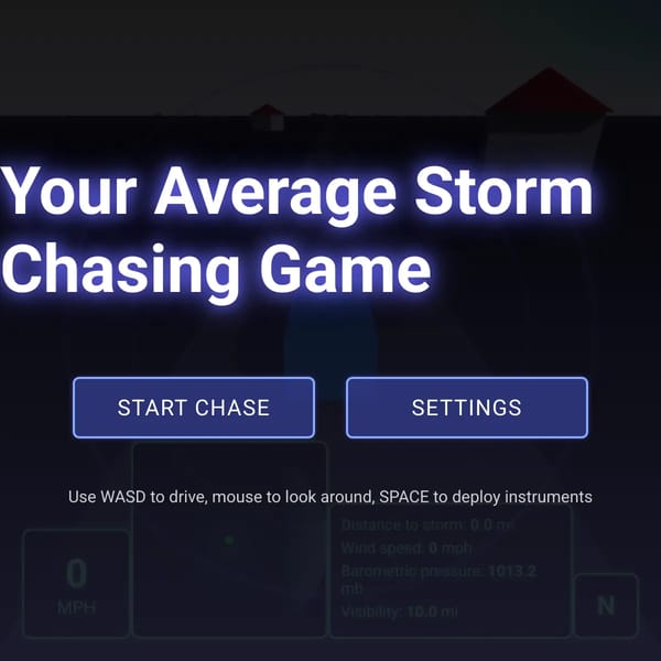 Your Average Storm Chasing Game