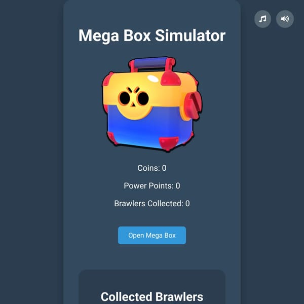 Brawl Stars Mega Box Simulator