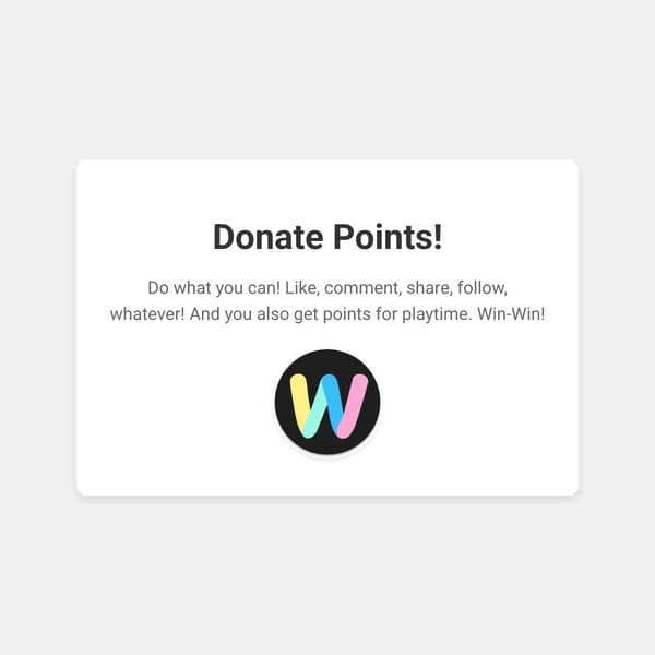 Donate Points!