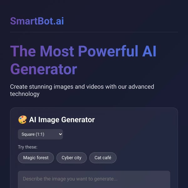 Smartbot.ai powerful ai