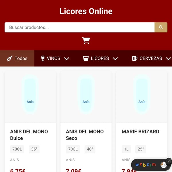 Tony DRAGÓN Licores Online - Tu tienda de bebidas