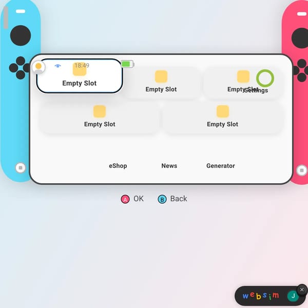 Switch-like Menu