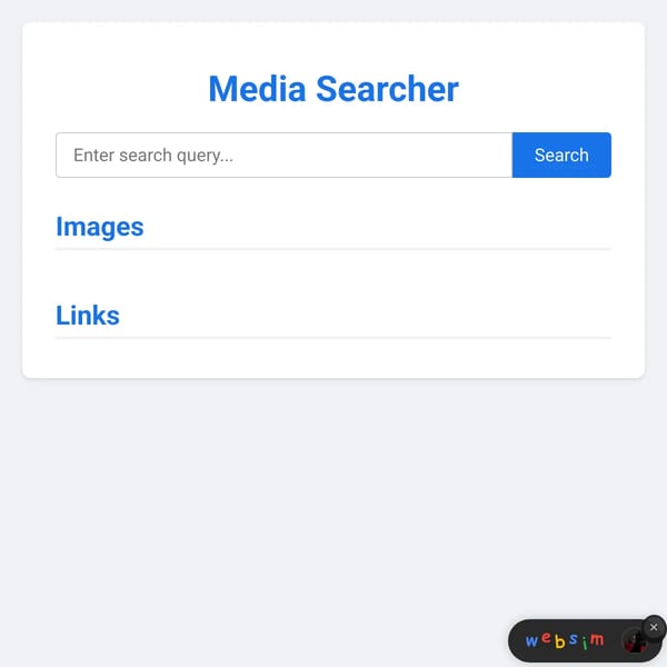 Media Searcher