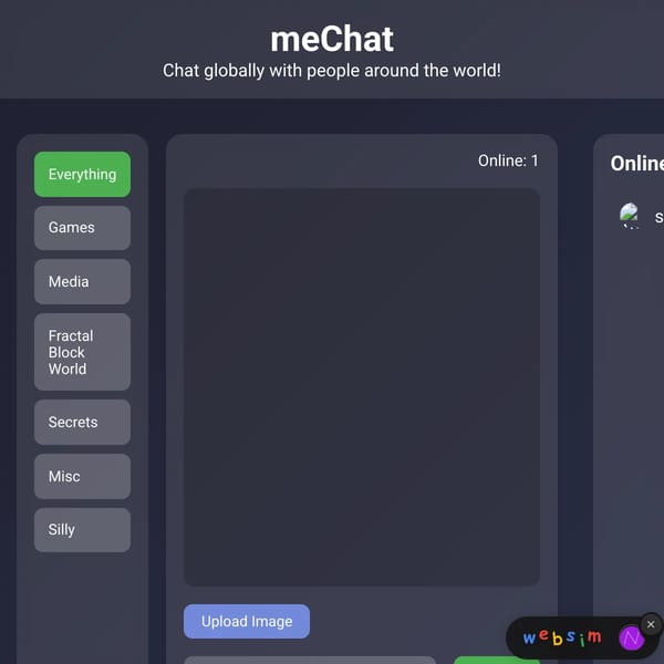 meChat - Global Chat Interface