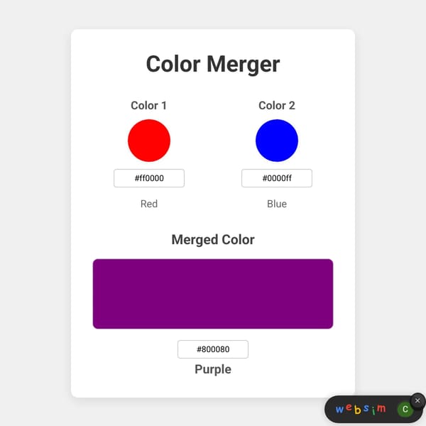 Color Mixer