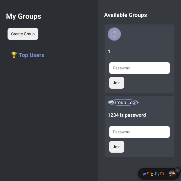Discord like Group Chats