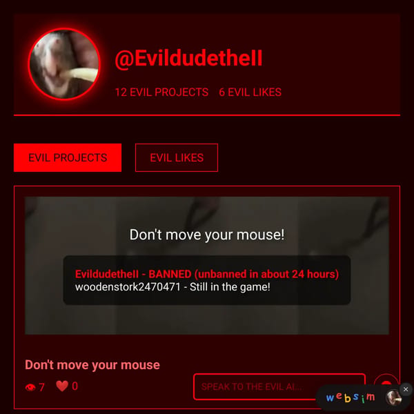 EVIL PROFILE