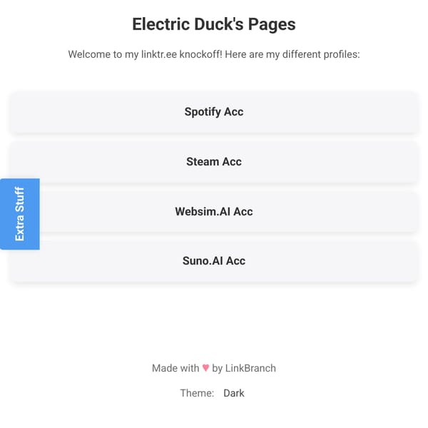 Electric Duck's LinkBranch