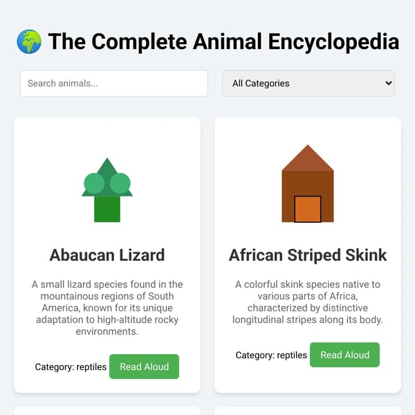 The Complete Animal Encyclopedia