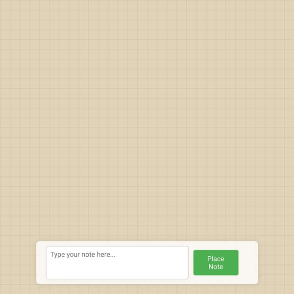 Note library of websim