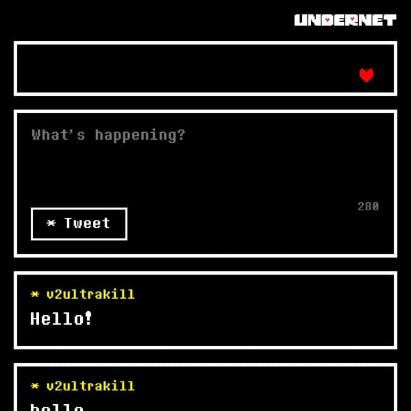 Undertale Twitter