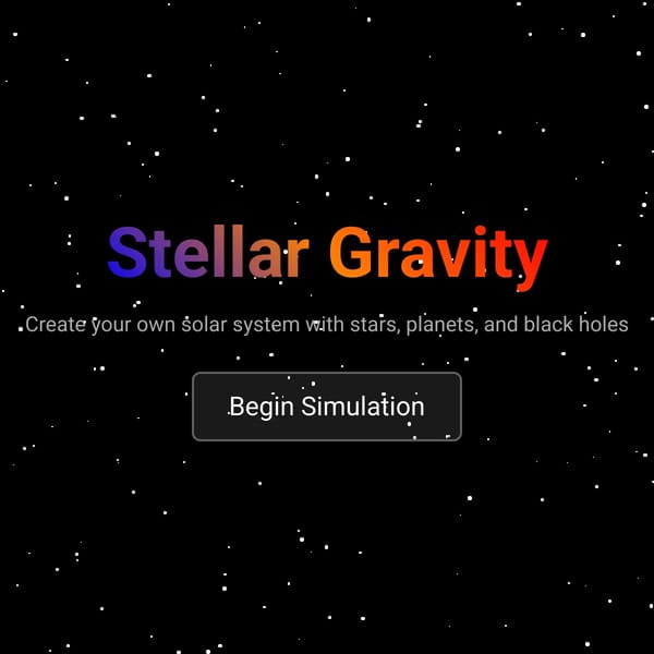 Gravity Simulation
