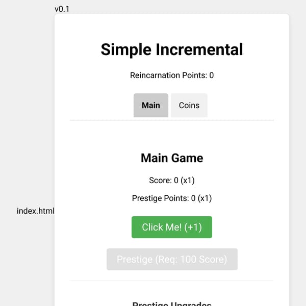 Incremental Game