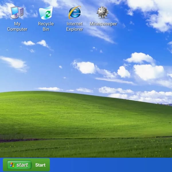 Windows Simulation with one full text