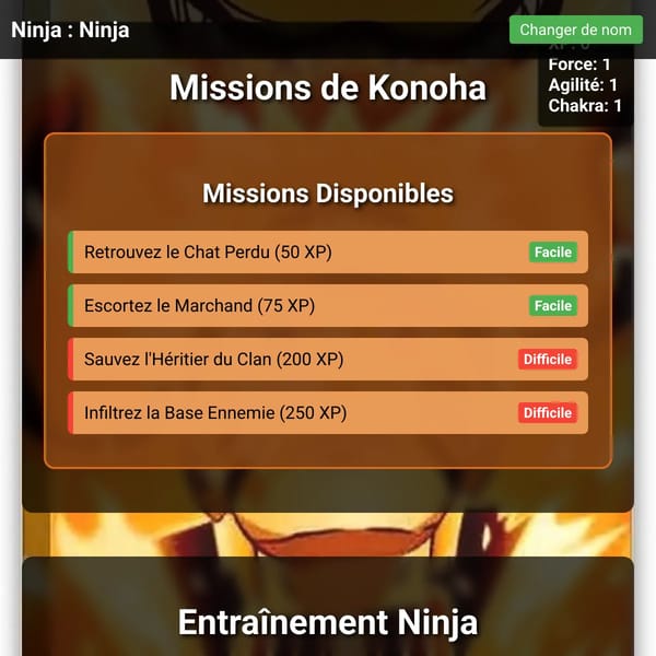 Naruto Creator 3 - Votre Aventure de chunin