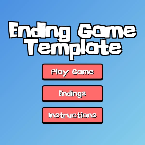ending game template