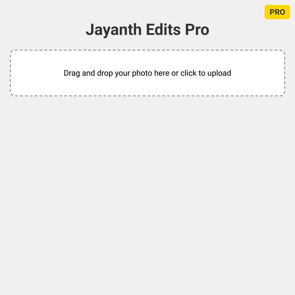 Jayanth Edits Pro