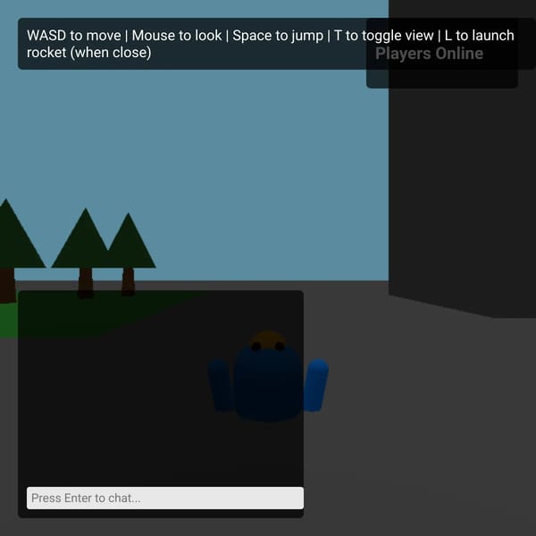 3D Multiplayer Hangout