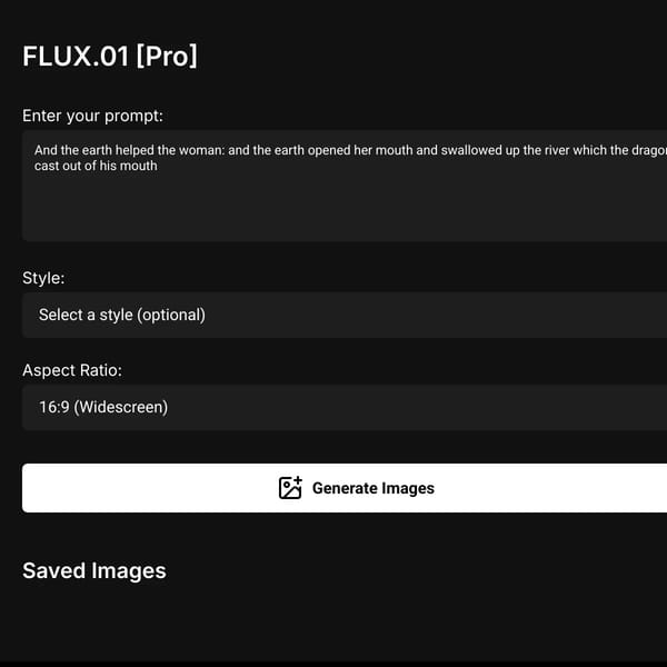 FLUX.01 [Pro] Image Generator