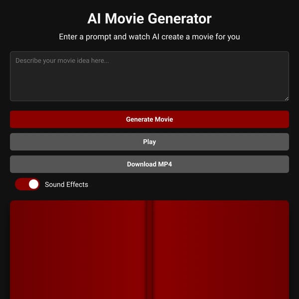 AI Movie Generator